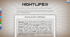 Desktop Screenshot of nightlife.co.nz