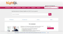 Desktop Screenshot of nightlife.ch